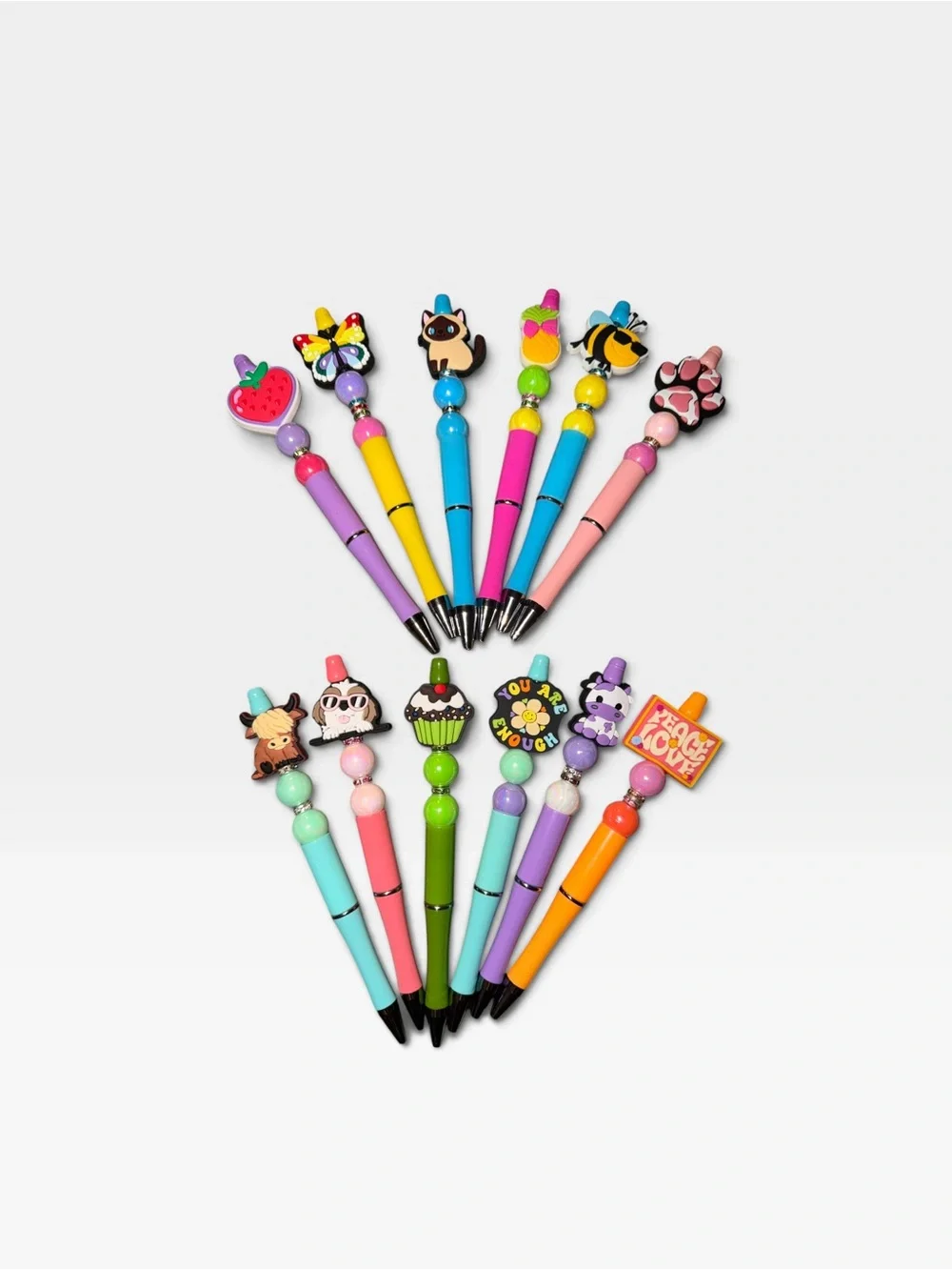 Handmade Character Bead Pens